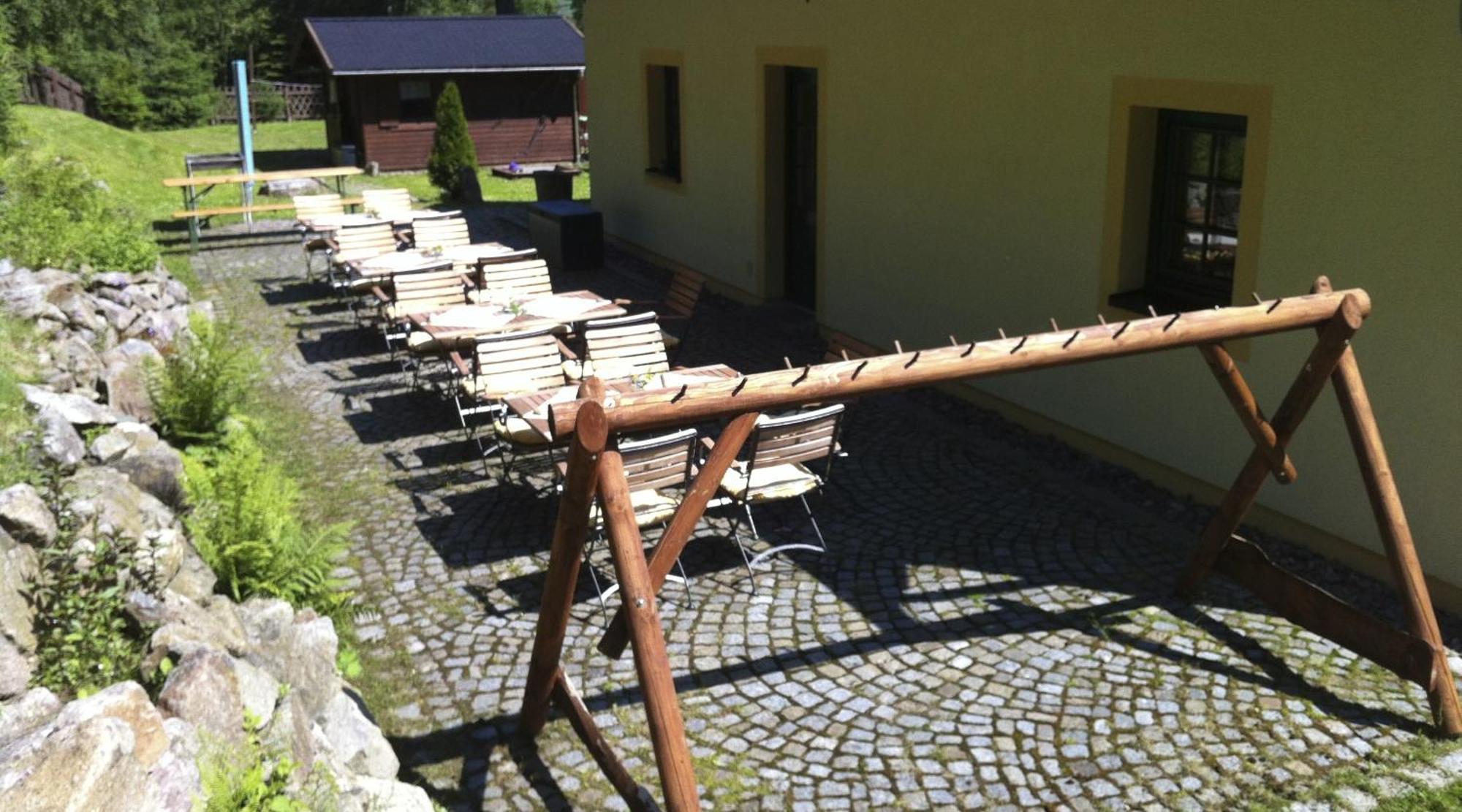 Ferienhaus Bikehuette Rehnhaeusl Geising Exterior foto